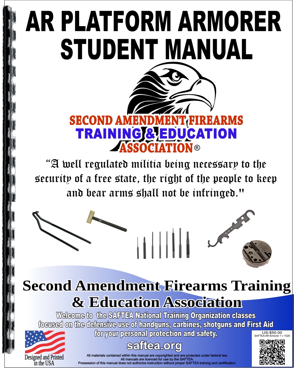 AR15 ARMORERS COURSE Second Amendment Firearms Training & Education